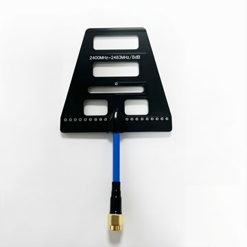 Antenna Factory 2.4GHz Directional Patch Antenna | 8dBi High-Gain | 2400–2483MHz | SMA Male
