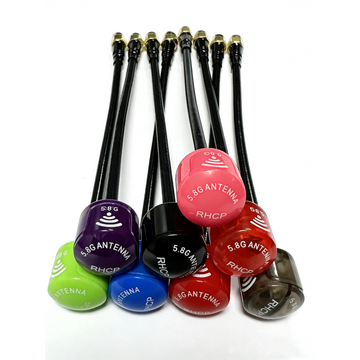 Antenna Factory 5.8GHz RHCP FPV Long Antenna | 8 Colors | SMA Male