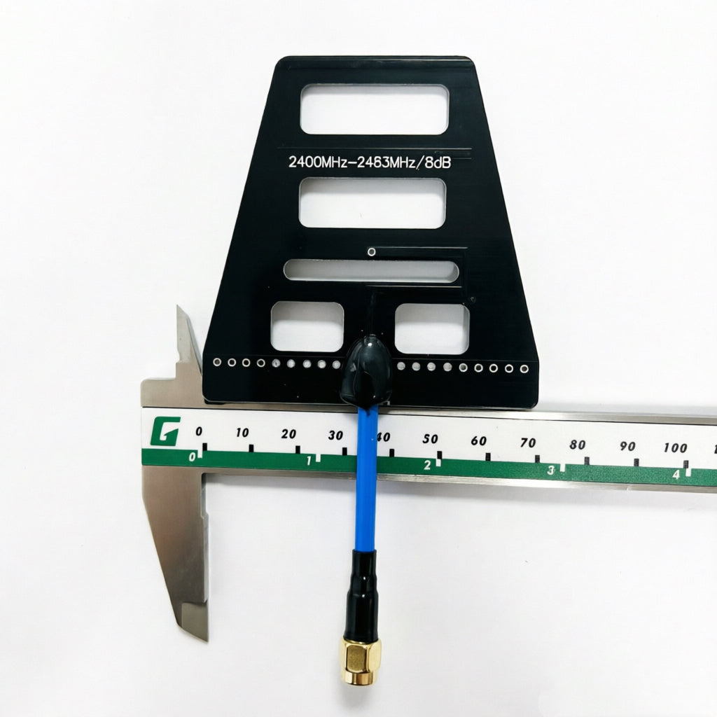 Antenna Factory 2.4GHz Directional Patch Antenna | 8dBi High-Gain | 2400–2483MHz | SMA Male