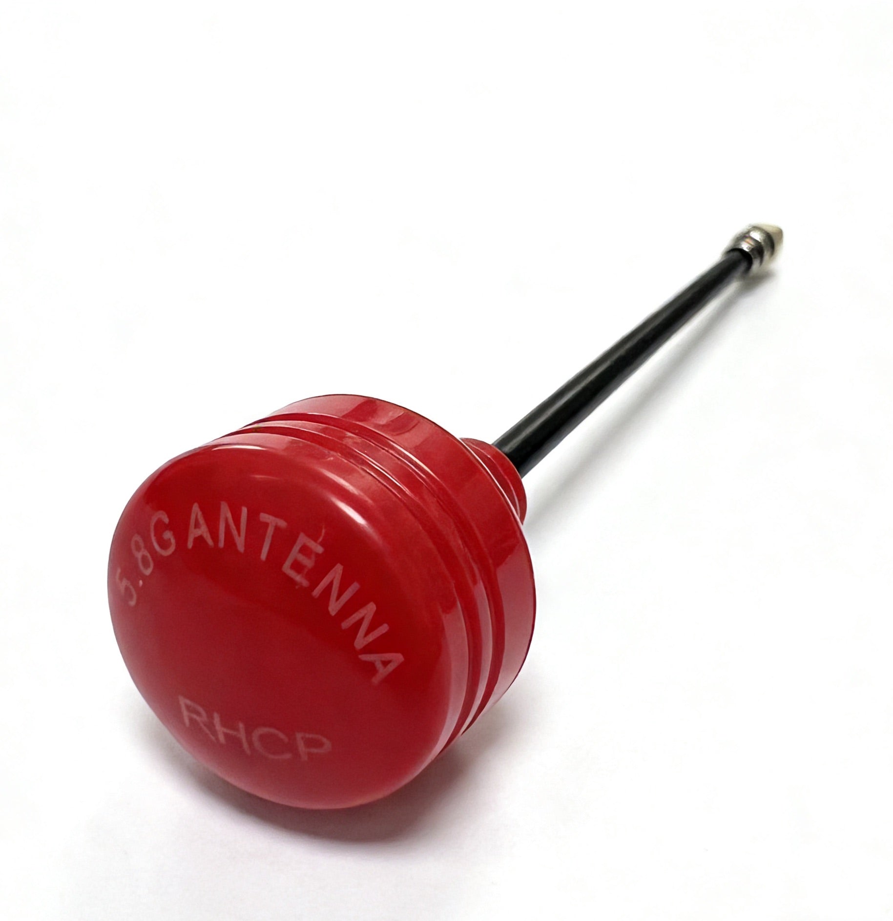Antenna Factory 5.8GHz RHCP Large Dome FPV Antenna | Red & Black | SMA Male