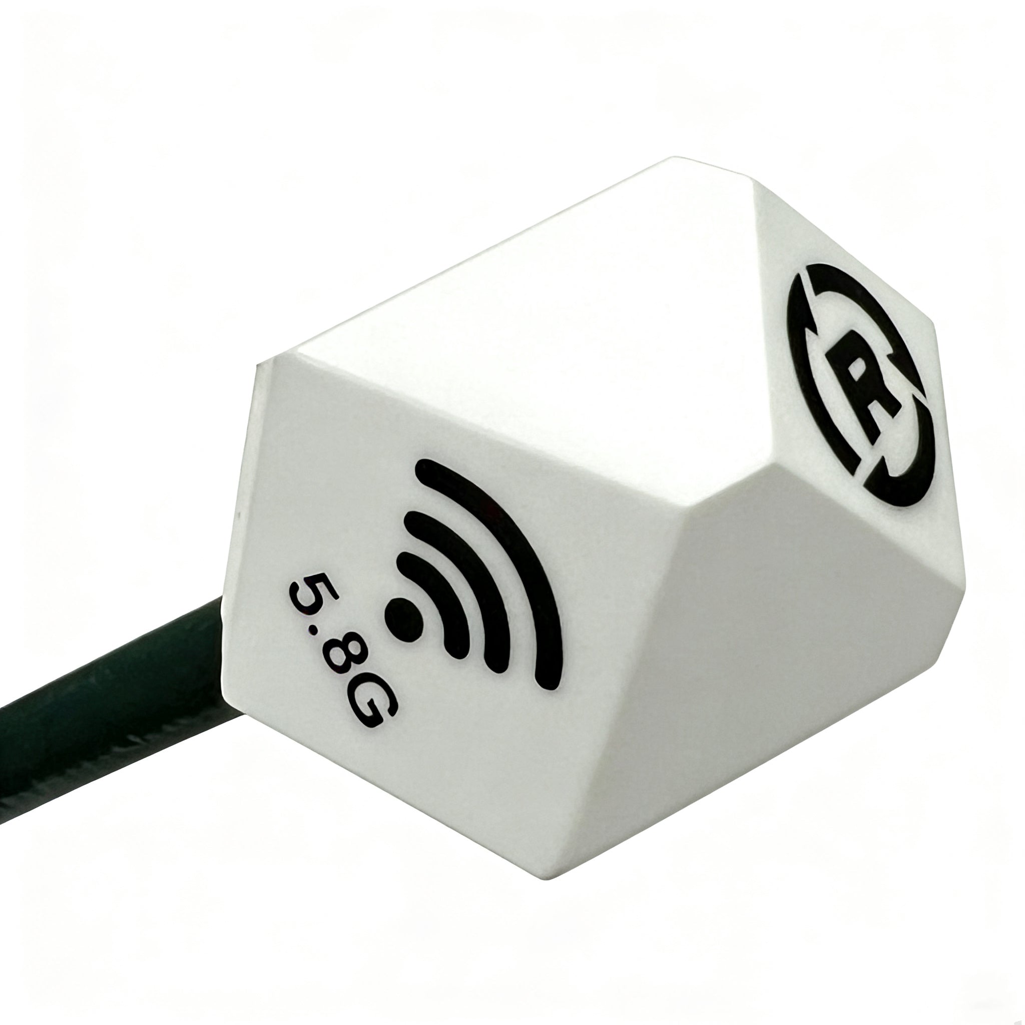 Antenna Factory 5.8GHz RHCP Hexagon FPV Antenna | Black & White | SMA Male