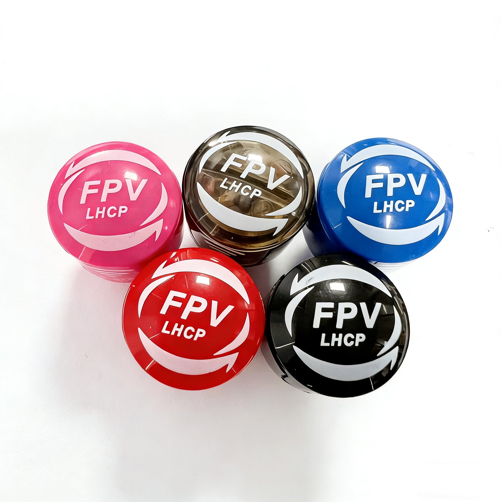 Antenna Factory 5.8GHz LHCP FPV Stubby Antenna | Circular Polarized | 5 Colors | SMA Male
