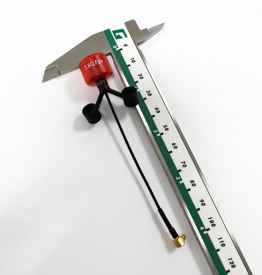 Antenna Factory 5.8GHz FPV Cherry Antenna | Skew-Planar Cloverleaf | 3 Colors | MMCX 90°