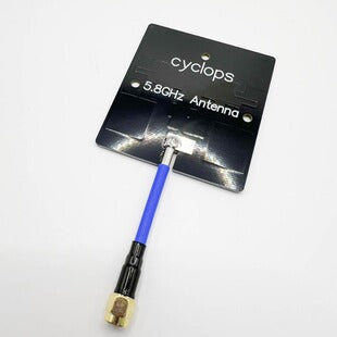 Antenna Factory 5.8GHz Directional Patch Antenna | 8dBi High-Gain | 120° Beam | RHCP / LHCP | SMA Male